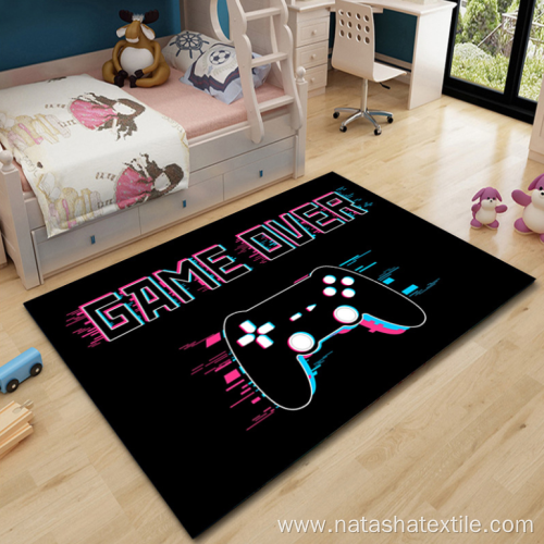 Boy bedroom Video game console carpet